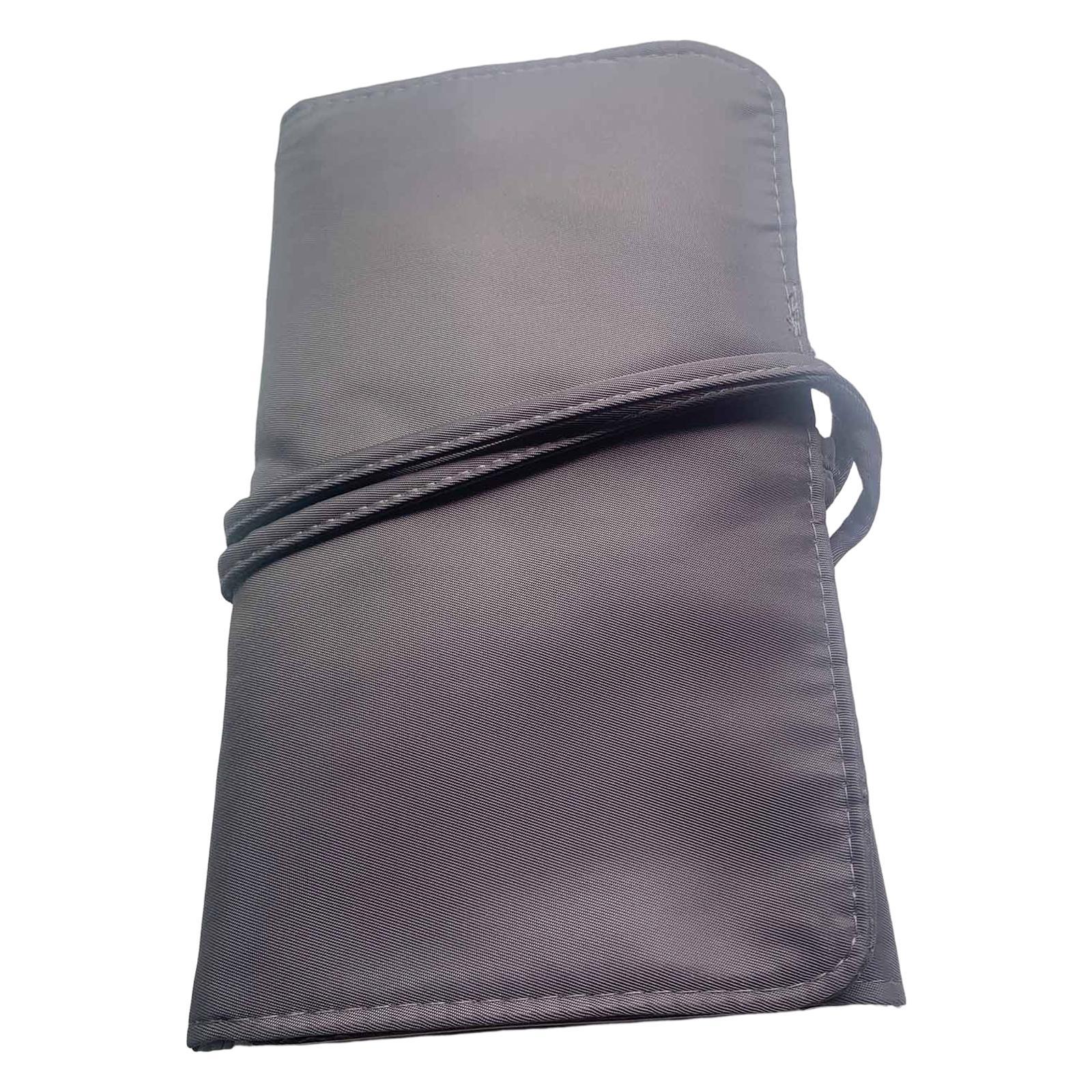 Makeup Brush Case Foldable Dust Proof for Eyebrow Pencil Eyeshadow Brush