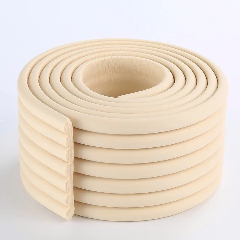 Cuộn xốp bọc cạnh bàn bịt góc chữ W bảo vệ chống sốc chống va chạm êm dày DÀI 2 MÉT Bọc Cạnh Bàn Ghế Giường Tủ Bảo Vệ Trẻ Em Dây Bọt Biển Tránh Va Đập Góc Cạnh Sắt Kèm Băng Dán - Hàng Loại 1- Chính Hãng KHÓA BẢO VỆ CÁC LOẠI
