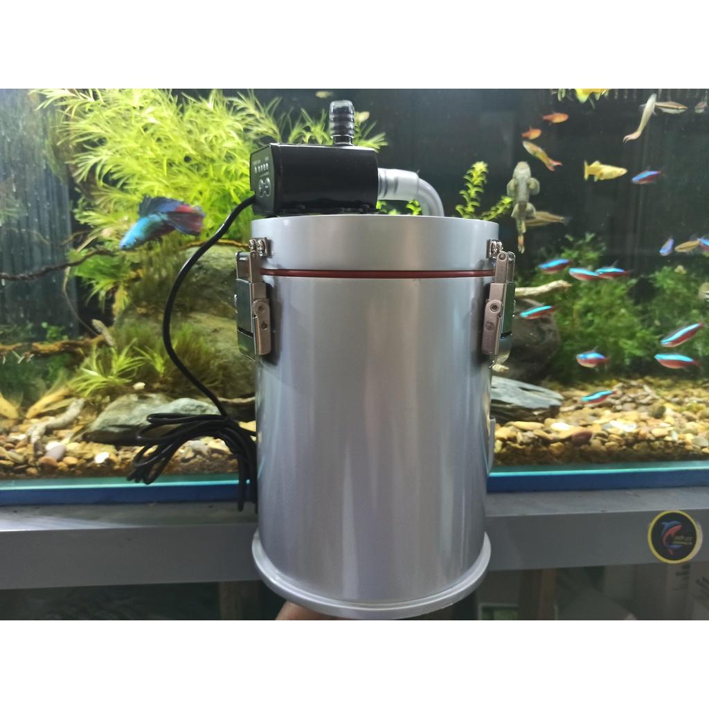 Lọc chế mini cho bể nano, bể shallow - Máy lọc ngoài nano dành cho bể cá cảnh, hồ thủy sinh-shopleo