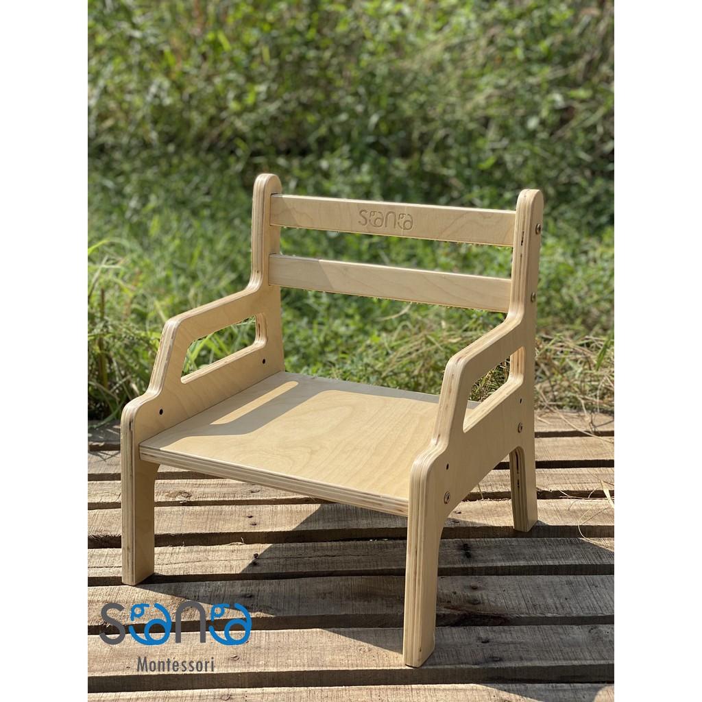 Bàn ghế Montessori cho trẻ từ 6 tháng đến 6 tuổi Sono- 100%Plywood Birch