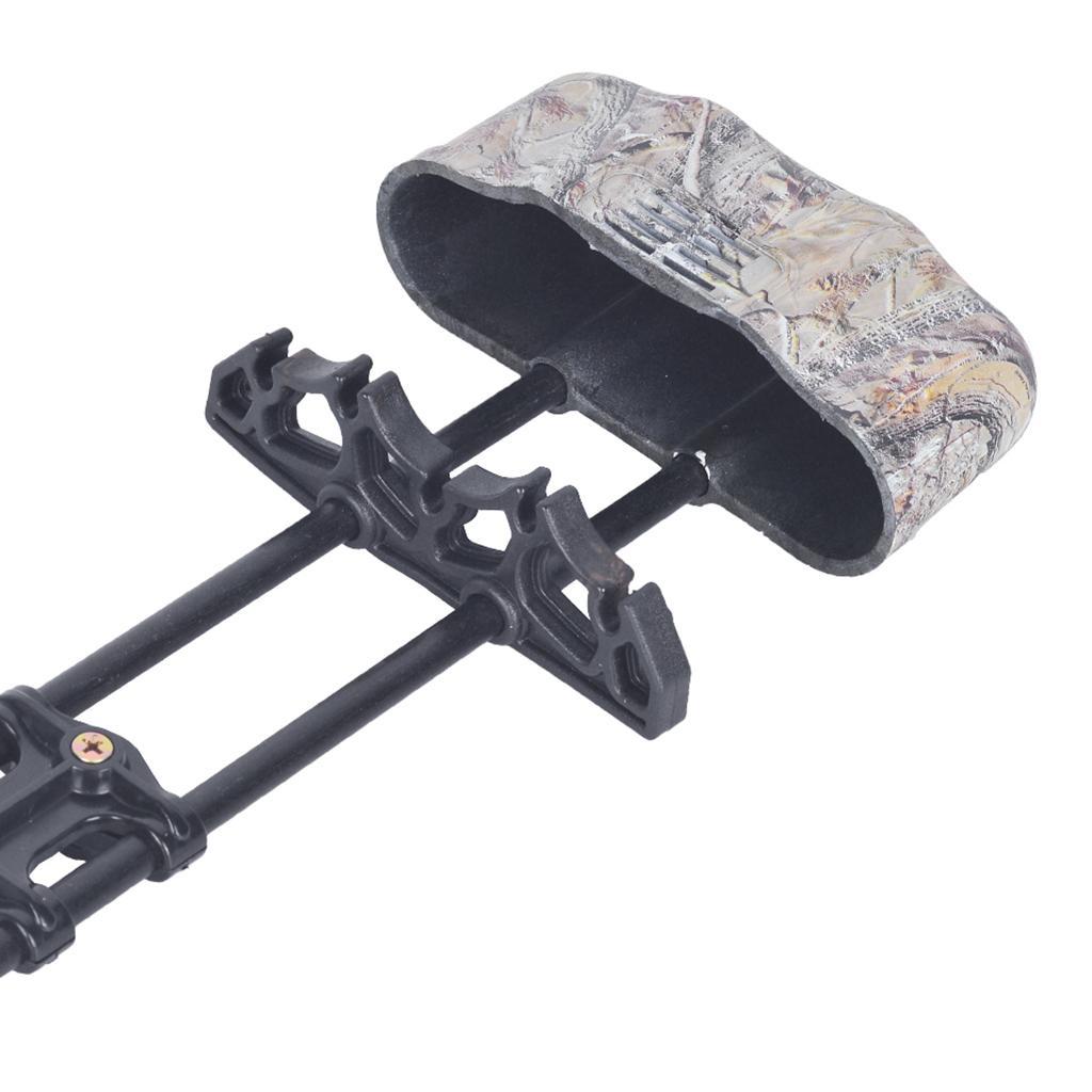 Hunting Light Weight Archery Compound Bow 5-Arrow Quiver Holder Camouflage