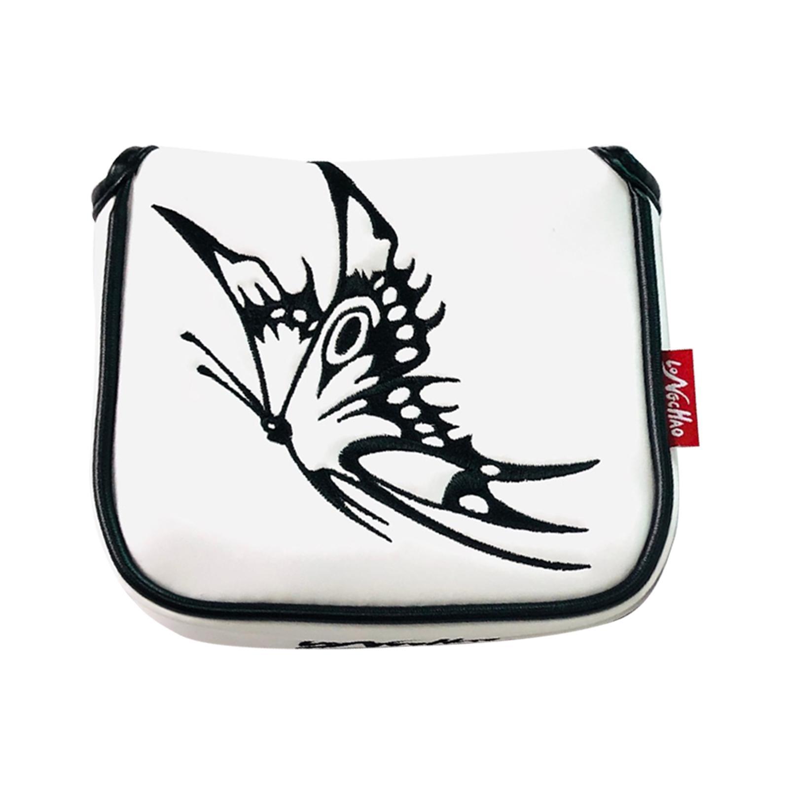 2-Pack Universal Golf Mallet Putter Covers Headcover  Closure Guard