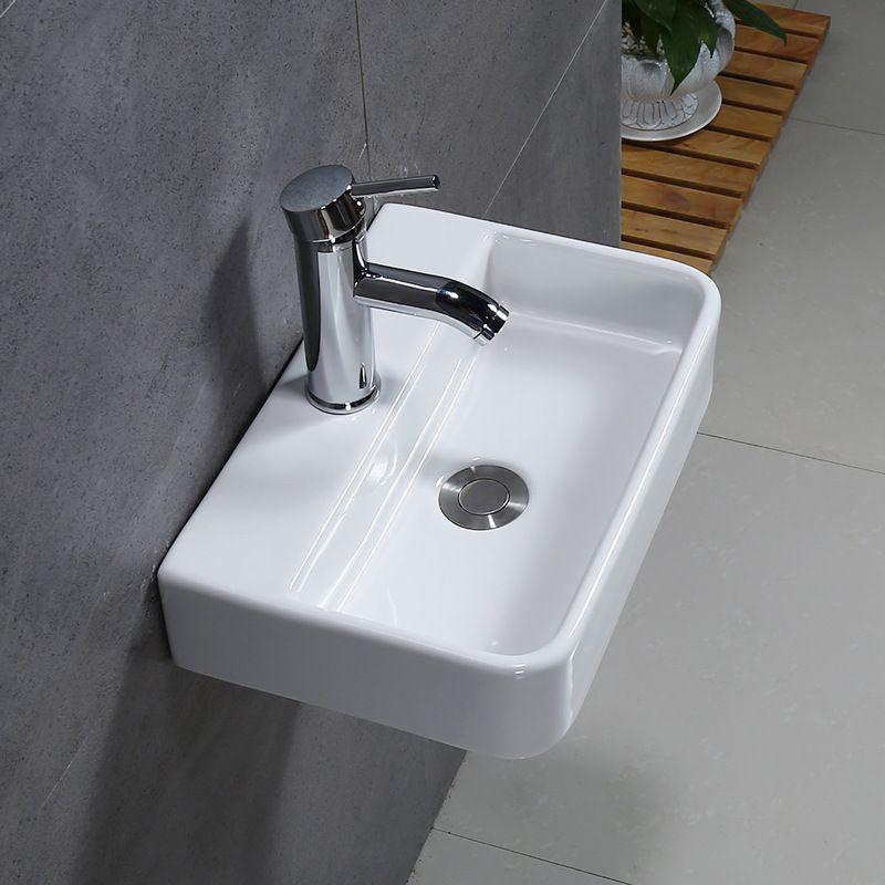 chậu lavabo treo tường 36x25cm