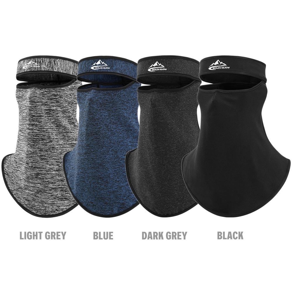 Mặt Nạ Lông Cừu Giữ Ấm Có Đai Quấn Đầu Unisex