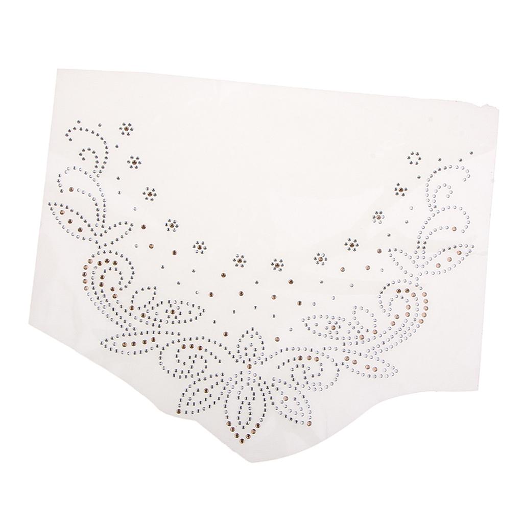 Bling Rhinestone Hot Fix Iron Trên Các Bản Vá Cho áo Thun Jeans Túi Trang Trí