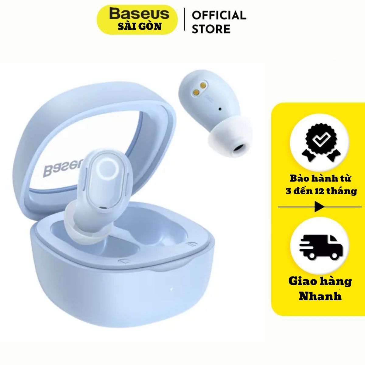 Tai nghe không dây Baseus Bowie WM02 True Wireless Earphones- Hàng chính hãng