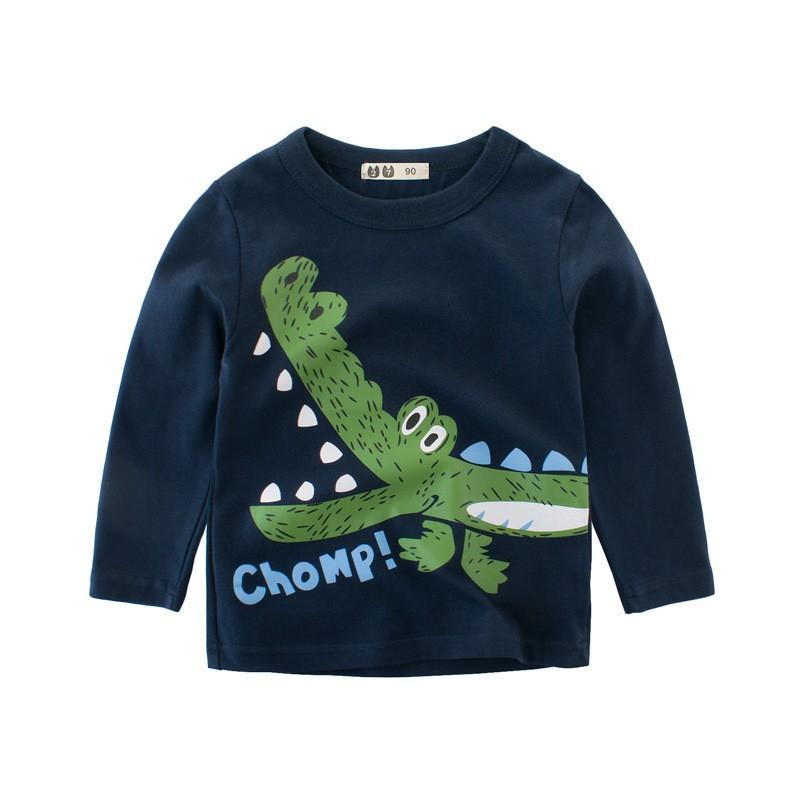 TA30229 Áo cotton dài tay Cá Sấu 27Kids 308309