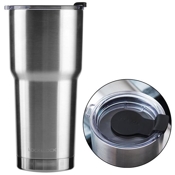 Bình Giữ Nhiệt Swing Tumbler 470 ml - LocknLock LHC4136SLV - Màu Bạc