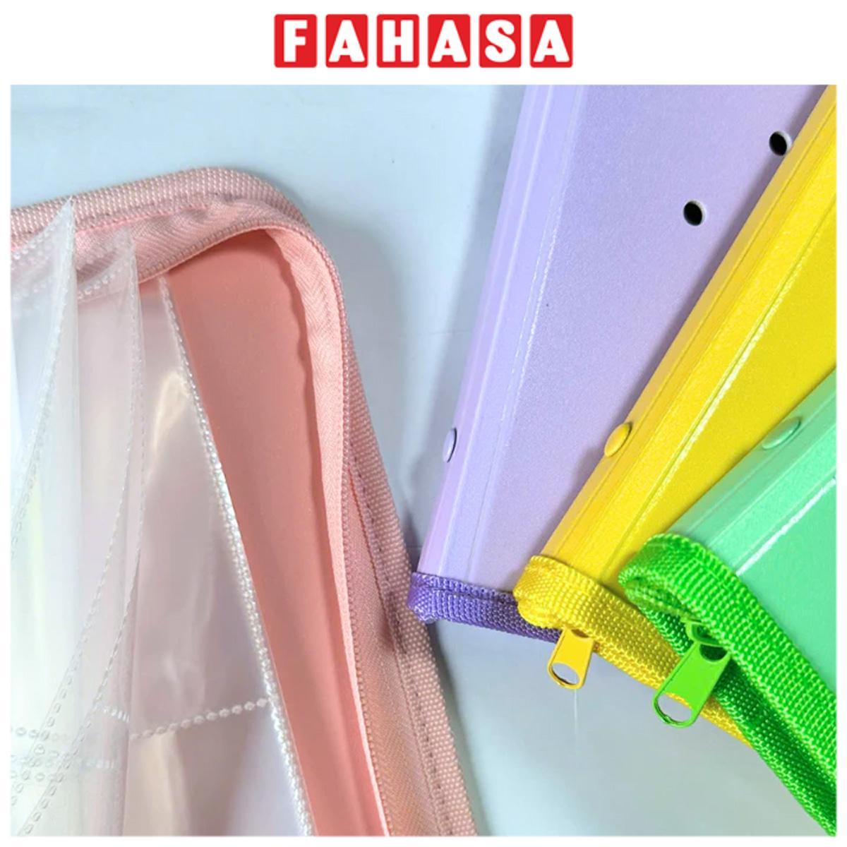 Sổ Tay Sưu Tập A5 - Kèm Charm Kéo Khóa - Sworld BC4222-BU - Blue