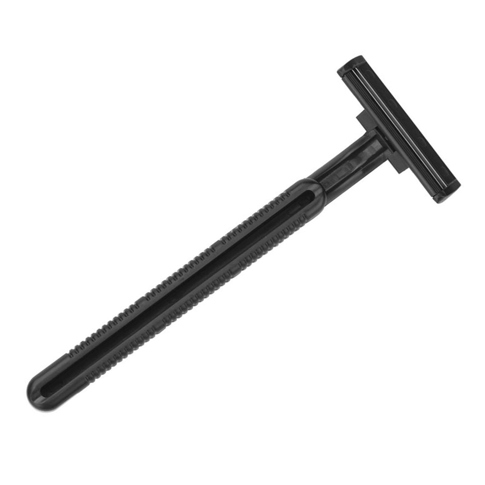 10x Disposable  Face Hair Removal Long Handle for Home Use Male Travel