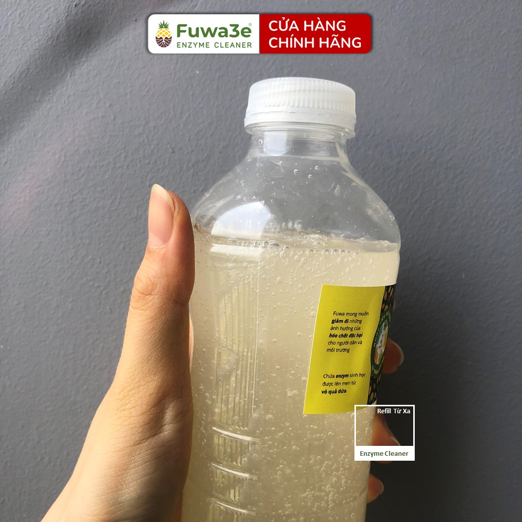 [Refill] Nước rửa chén hữu cơ enzyme sinh học dứa Fuwa3e 500ml