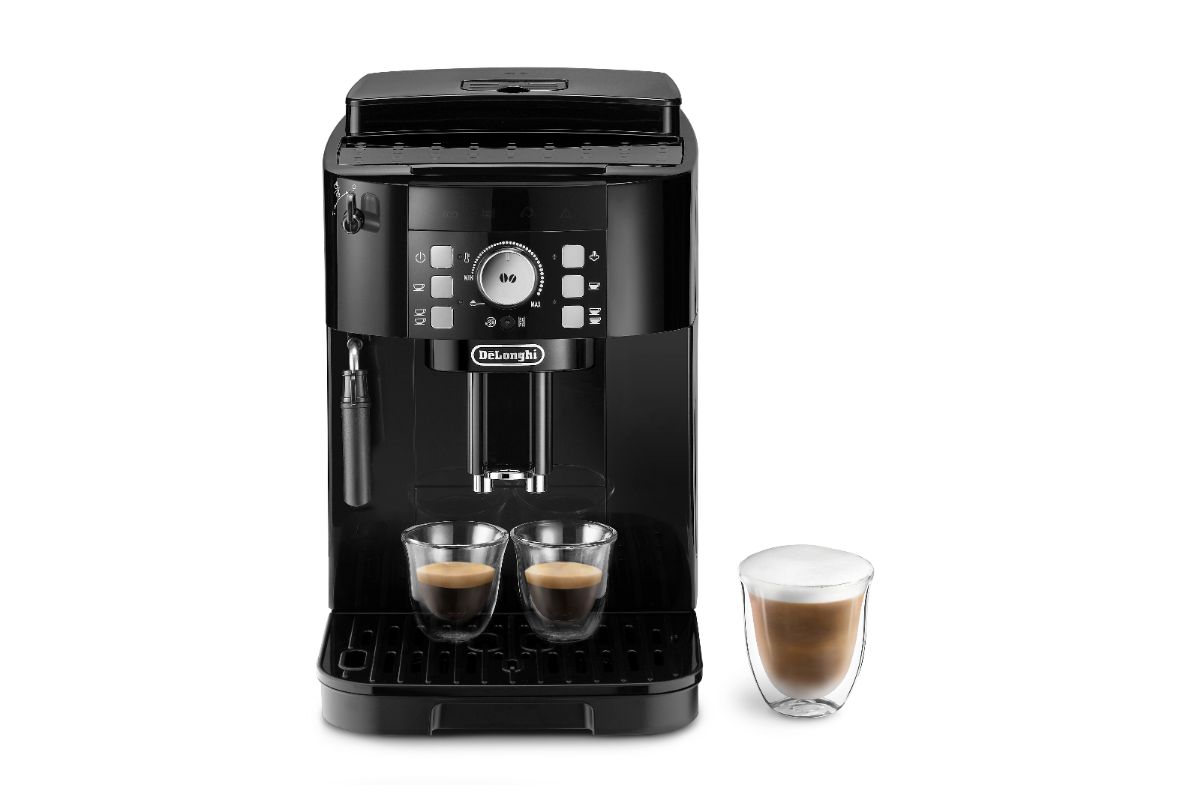 Máy pha cafe Delonghi ECAM12.122.B - Áp lực bơm : 15 - Made in Rumani- Hàng chính hãng