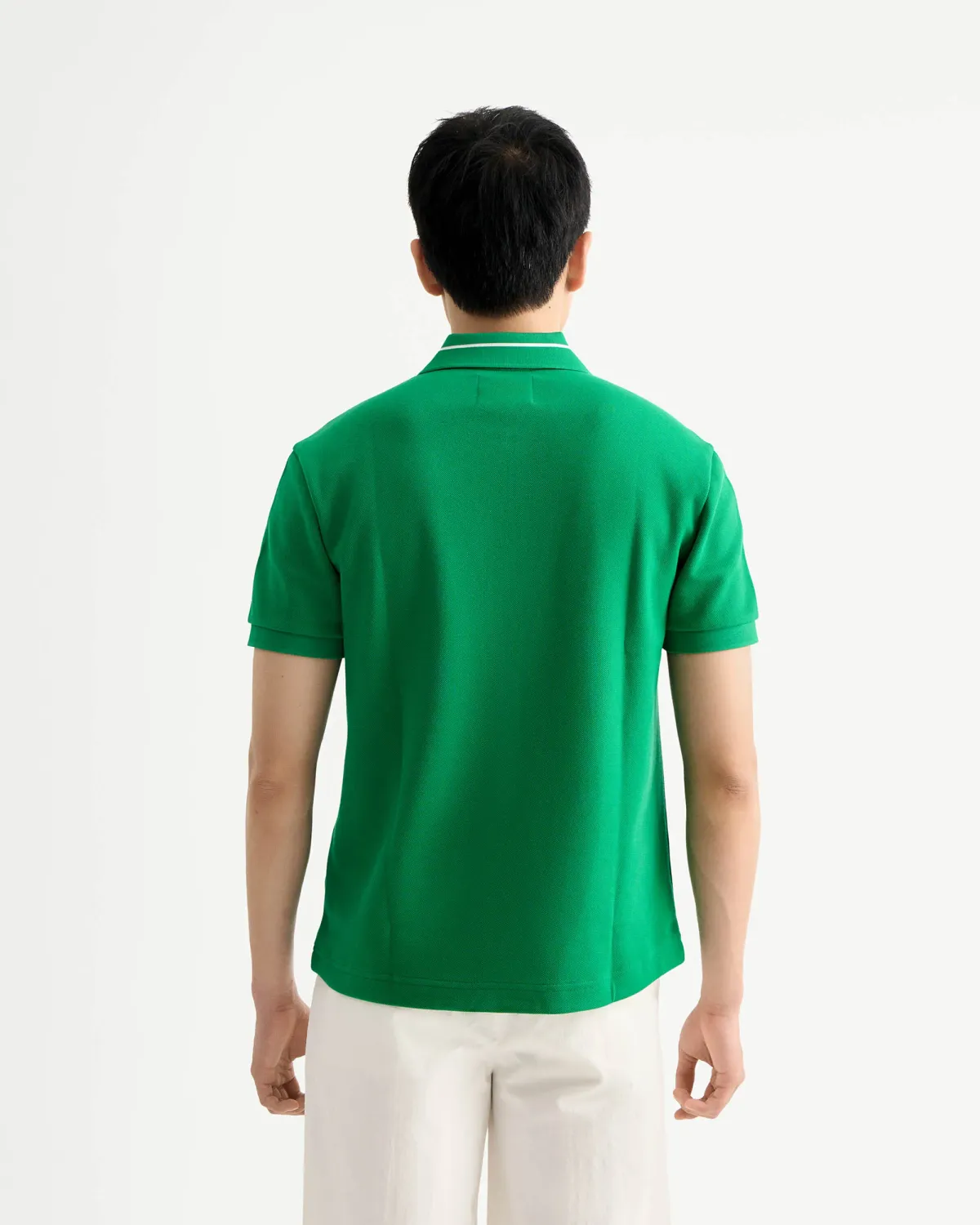 Áo polo tay ngắn nam phối cổ hình thêu Form Fitted - RT 10S25POL019 | ROUTINE CÀ MAU