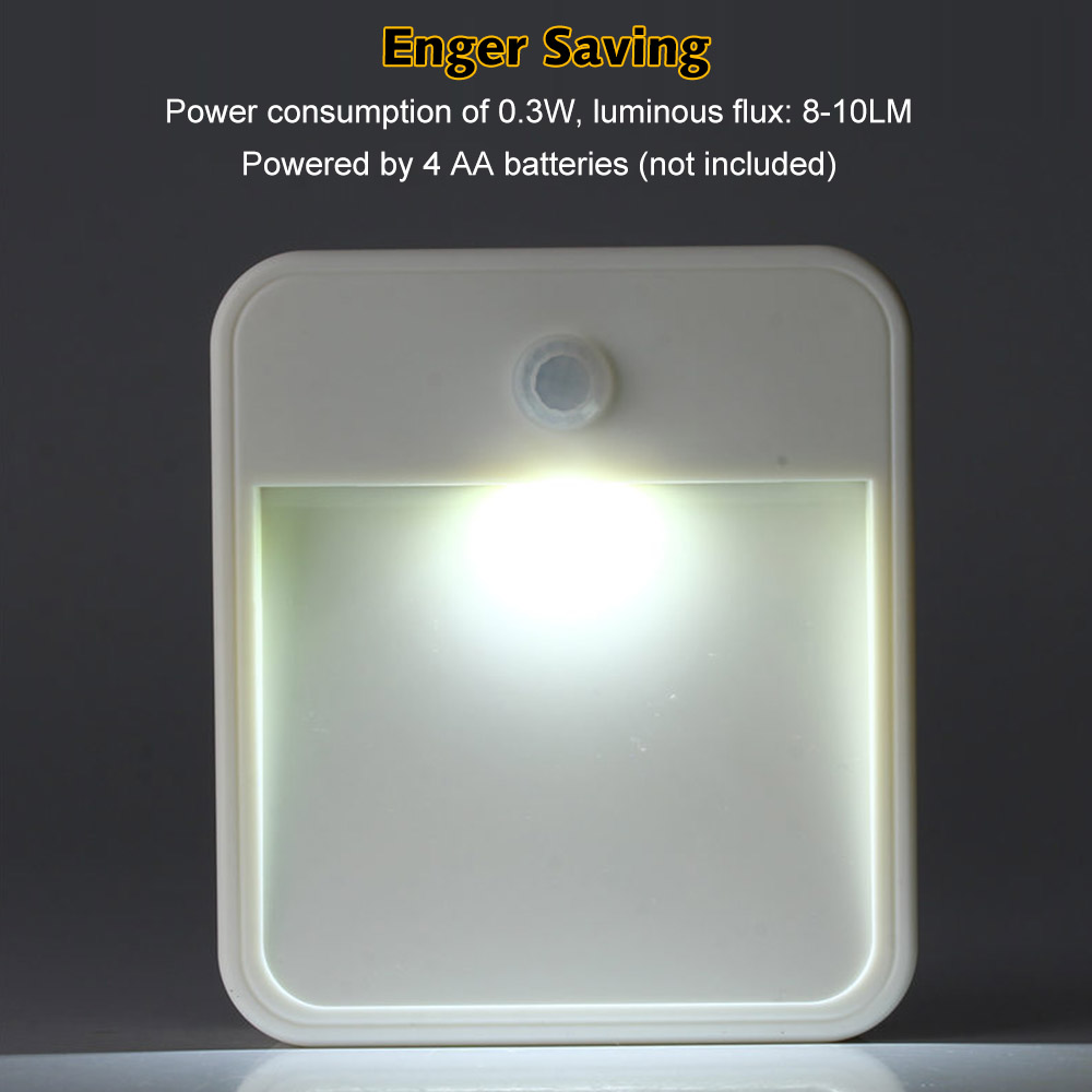 Đèn ngủ không dây, cảm ứng, chạy bằng pin