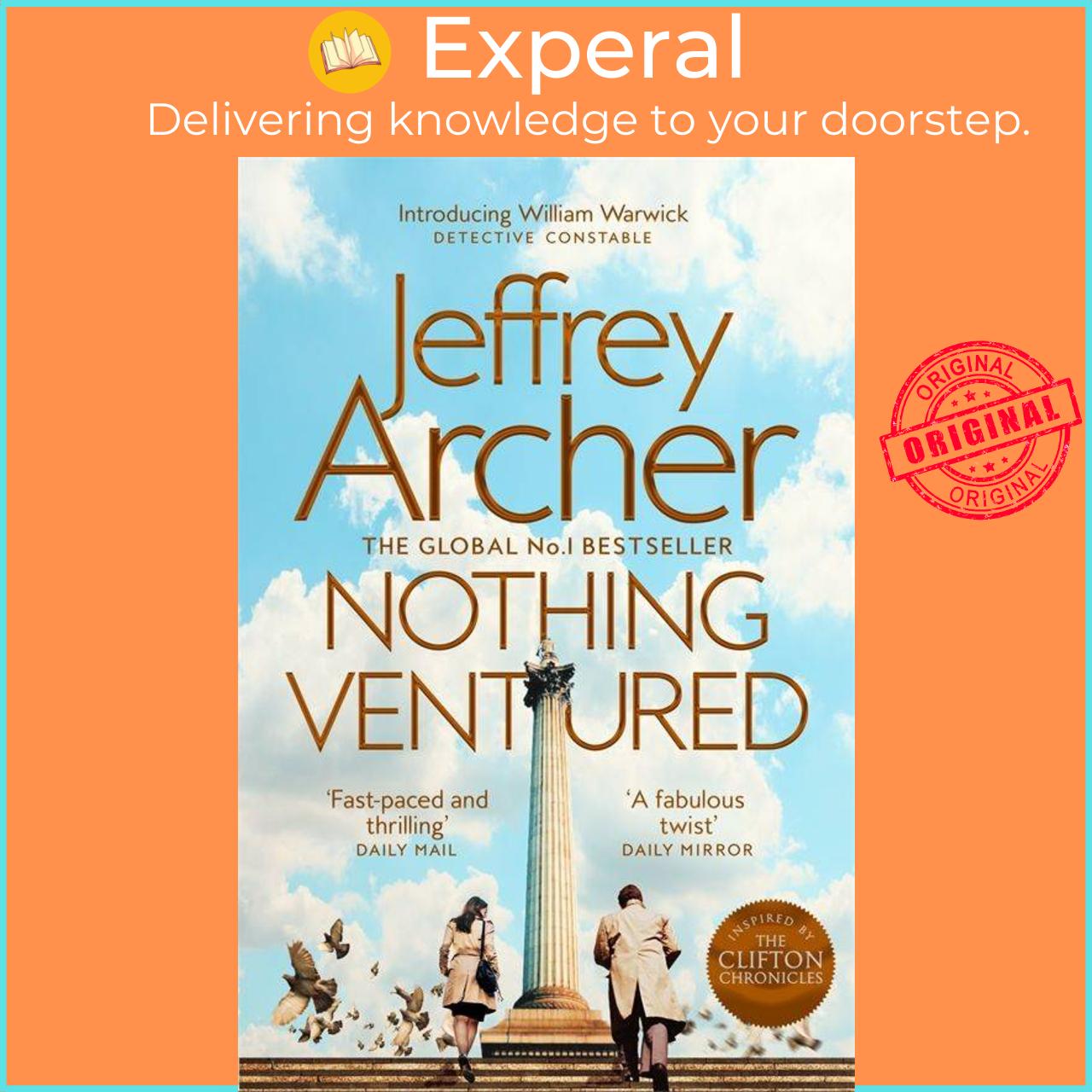Hình ảnh Sách - Nothing Ventured by Jeffrey Archer (UK edition, paperback)