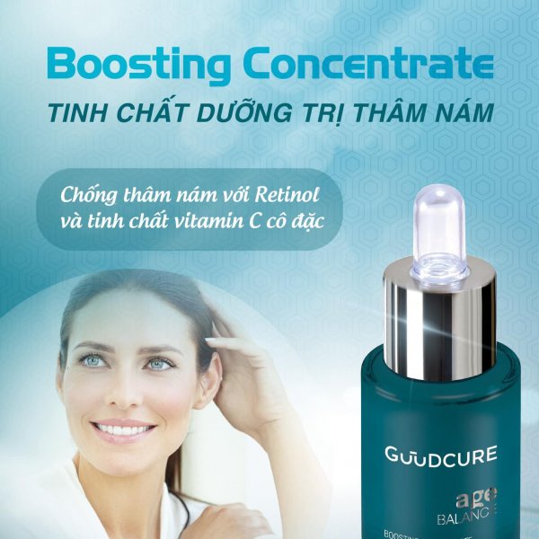 Tinh Chất Dưỡng Làm Sáng Da Bị Thâm Nám - 15ML (Guudcure Age Balance Boosting Concentrate)