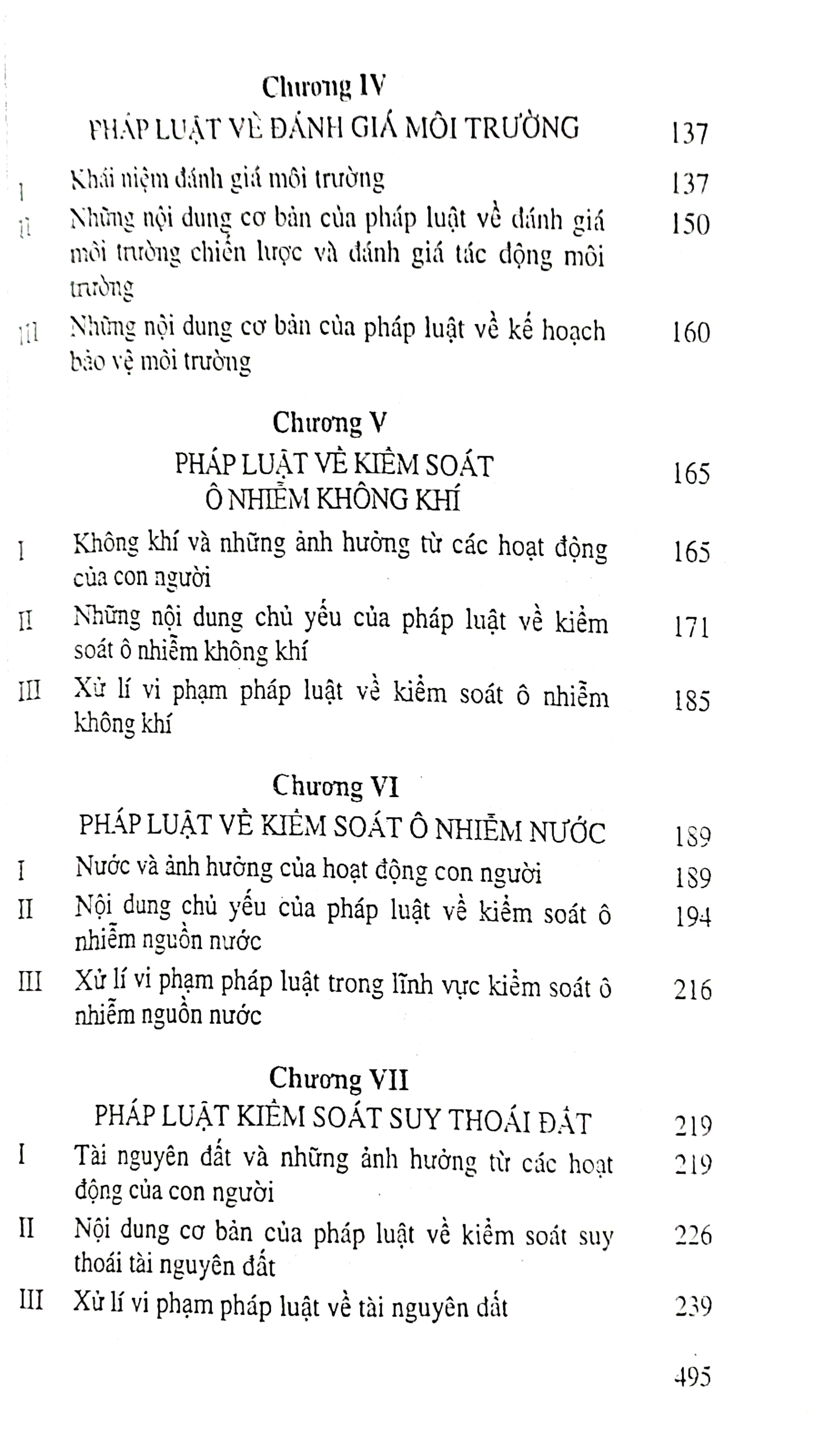 Giáo trình Luật môi trường