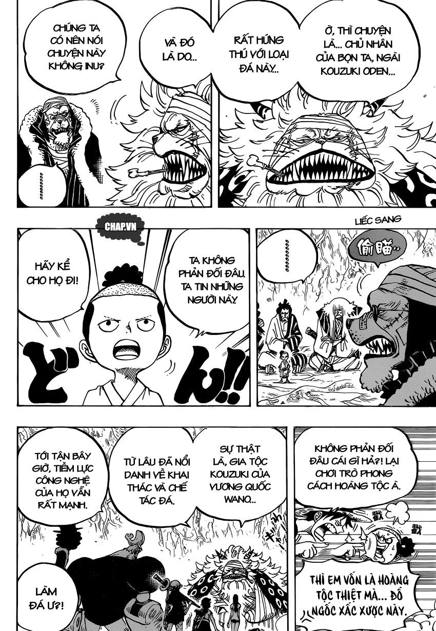 One Piece Chapter 818 - Trang 10