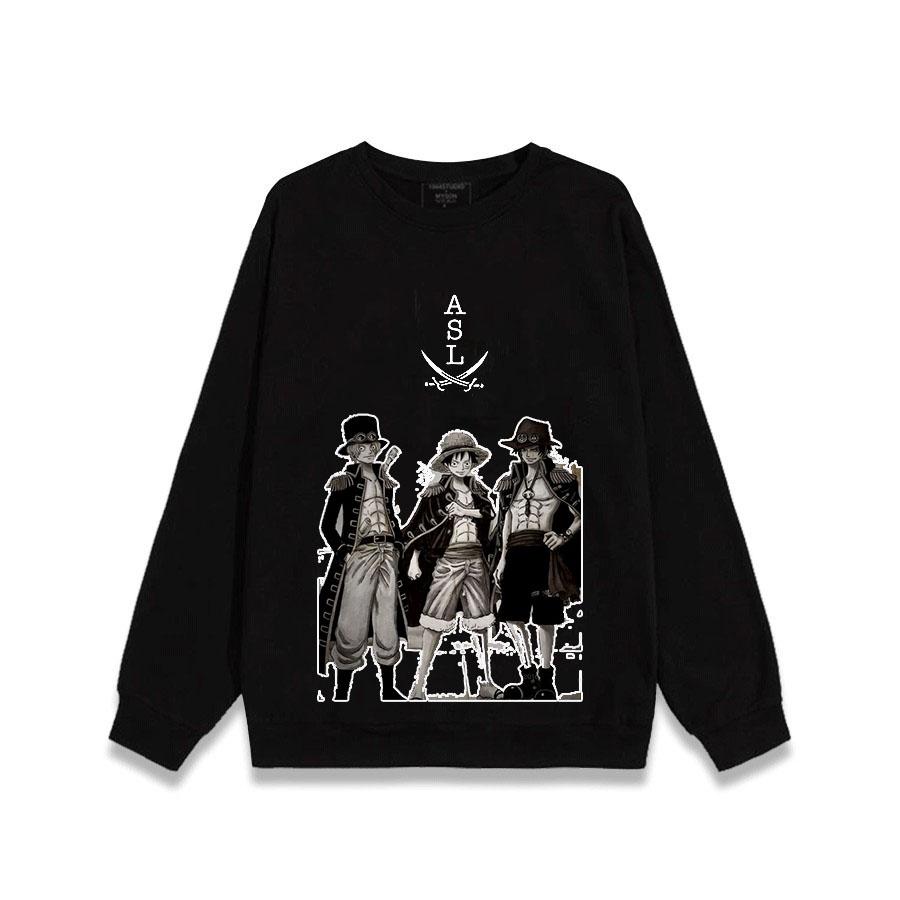Áo NarutoBST mẫu áo Sweater in hình Anime Naruto Itachi - One Piece - TOkyo Revenger - Neon Genesis siêu chất