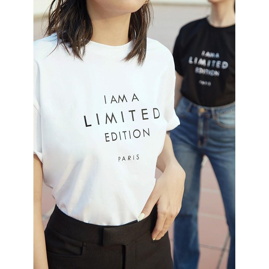 Áo Thun Nữ I AM A LIMITED EDITION - KÈM HÌNH THẬT