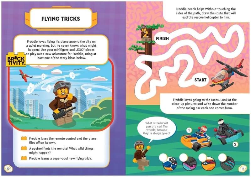 Sách Lego: Time For Take-Off! Activity Book