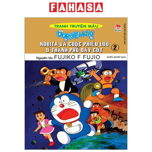 Doraemon Tranh Truyện Màu - Nobita Và Cuộc Phiêu Lưu Ở Thành Phố Dây Cót - Tập 2