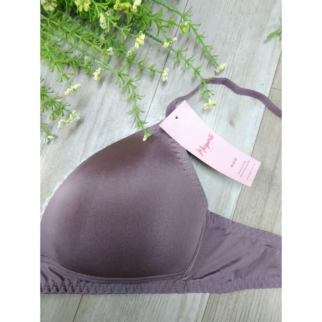 Áo lót nữ Marguetite 51065 mút mỏng, cúp chữ V, không gọng, quả trơn
