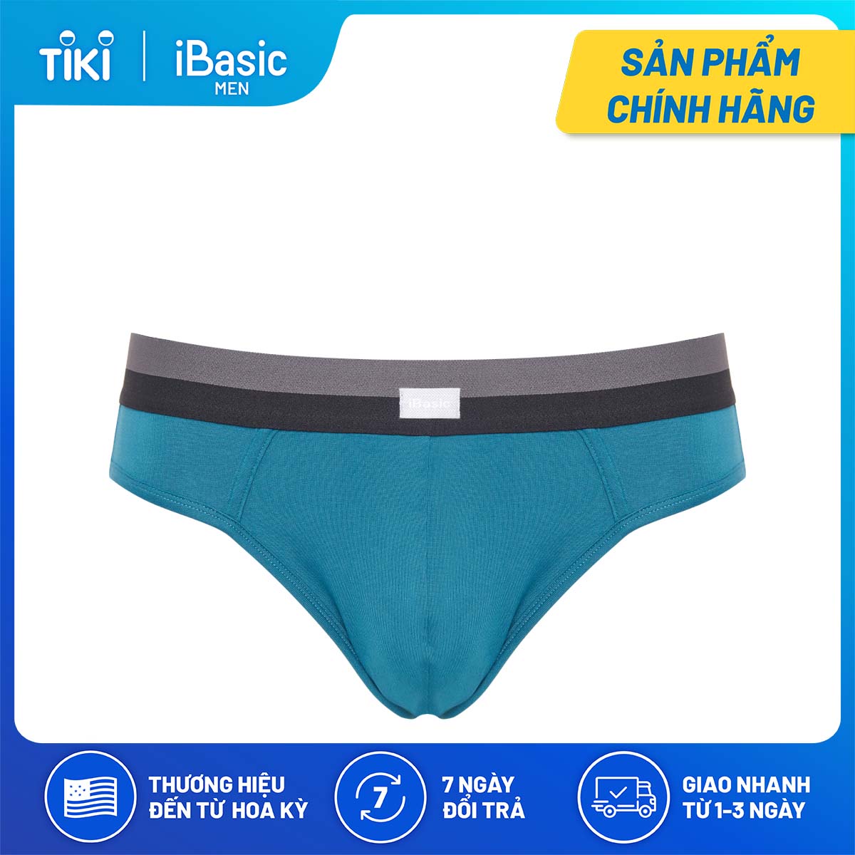 Combo 3 quần lót nam thun Brief iBasic PANM090