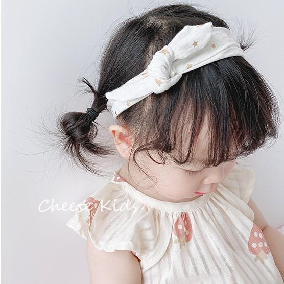 Set 3 chiếc turban - băng đô nơ vải phong cách Hàn Quốc cao cấp cho bé gái từ 0 đến 3 tuổi