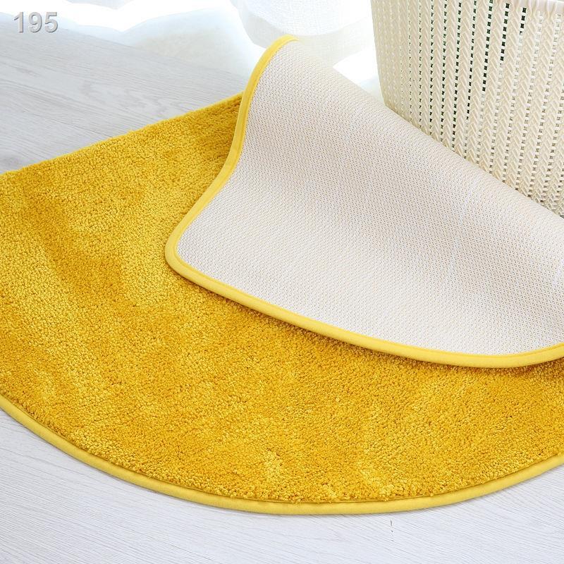 Phòng ngủ thảm hình bán nguyệt khách trải sàn tắm chống trượt