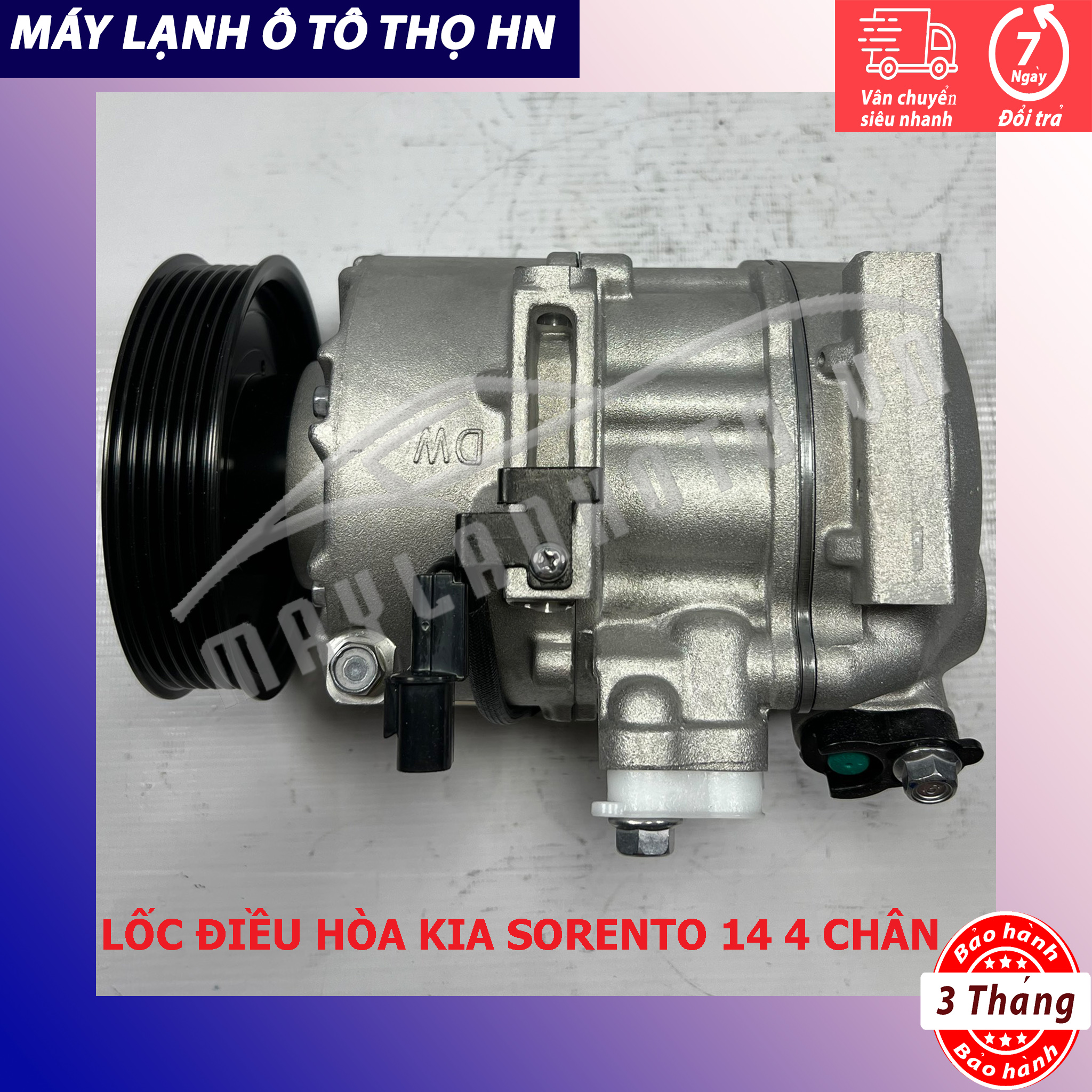 Lốc điều hòa Kia Sorento 2012 2013 2014 2015 2016 Hàn Quốc 13 14 15 16 97701-2P400