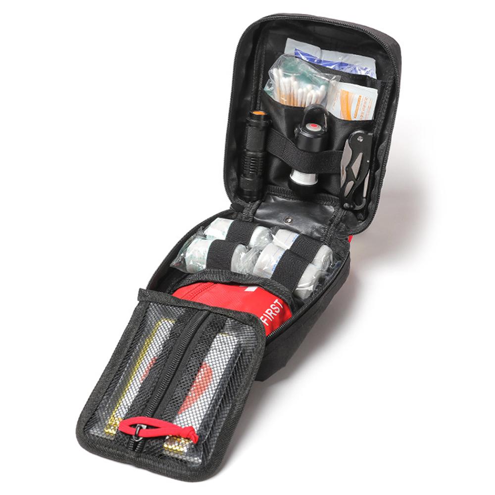 First Aid Bag Pouch Emergency Outdoor Survival Tools Storage Bag for Camping Hiking Mountaineering Climbing Rescue