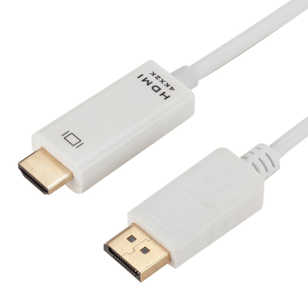 1.8M/6FT 4K X 2K DP To HDMI Adapter Cord Cable For
