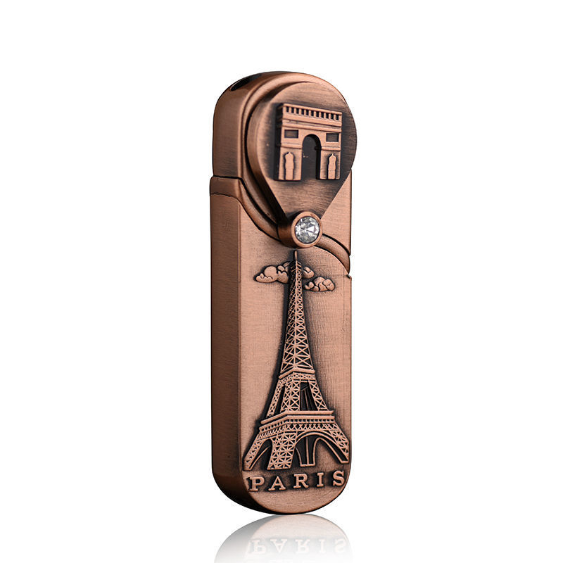 Bật Lửa Khè Khóa Xoay Hình Tháp EIFFEL PARIS - Xài Gas