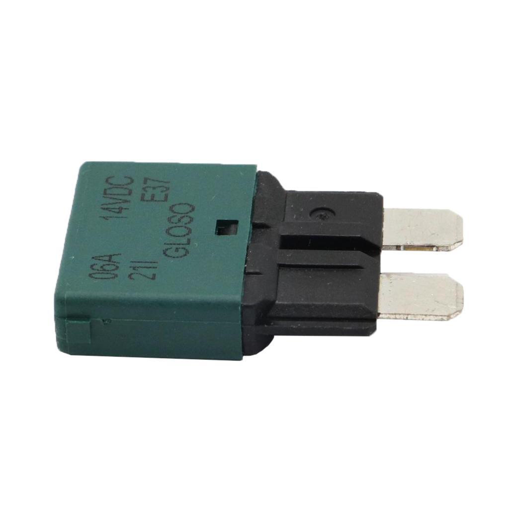 6Amp Mini Automatic Reset -Style Circuit Breaker for Car Truck Marine