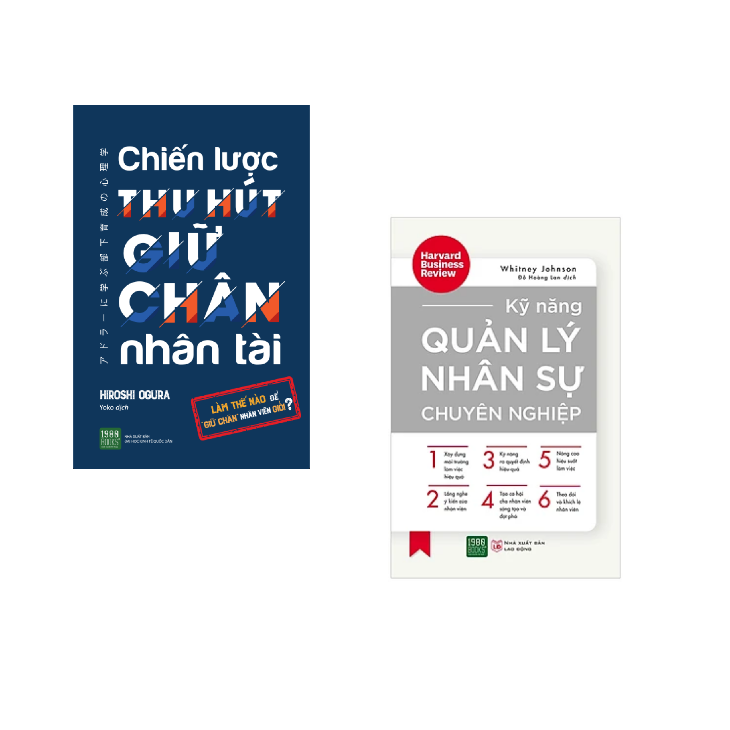 Combo 2Q: Kỹ Năng Quản Lý Nhân Sự Chuyên Nghiệp+ Chiến Lược Thu Hút Giữ Chân Nhân Tài / Sách Kỹ Năng Quản Lý Nhân Sự Chuyên Nghiệp