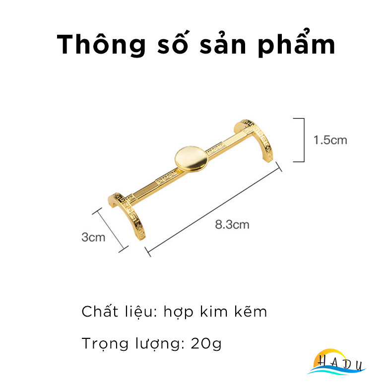 Gác Đũa Thìa Vintage Phụ Kiện Cao Cấp Hợp Kim Sợi Thủy Tinh Kháng Khuẩn HADU