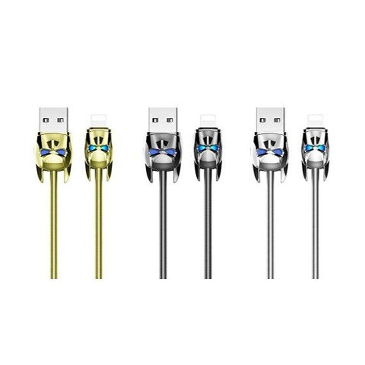 Cáp Sạc Hoco U30 Lightning 1,2M - Hàng Chính Hãng + Tặng kèm 1 Ghế Đỡ Điện Thoại Đa Năng T2