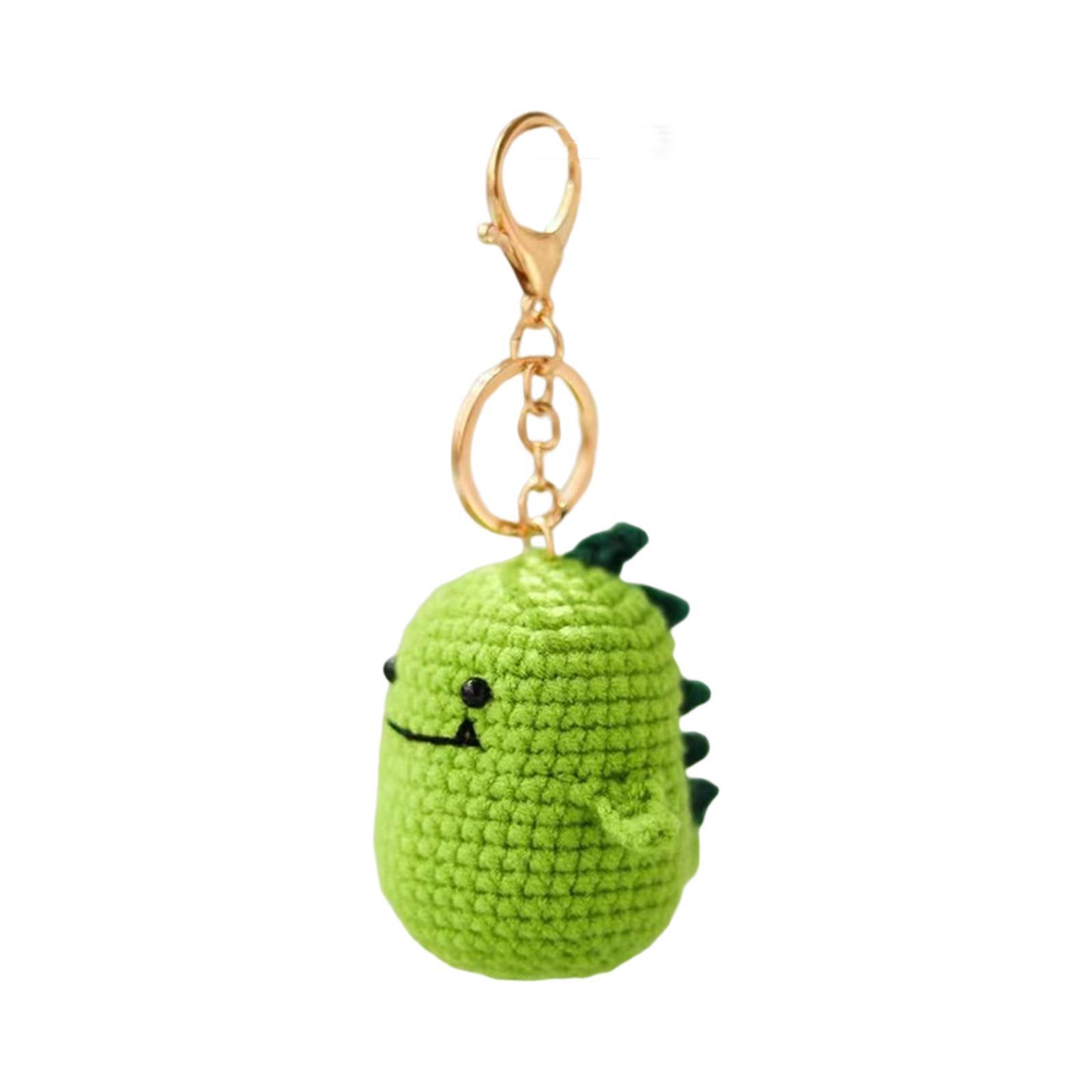 2Pcs Doll Crochet Set Make Your Own Cute Dinosaur Beginner Crochet Set for Starter Beginners