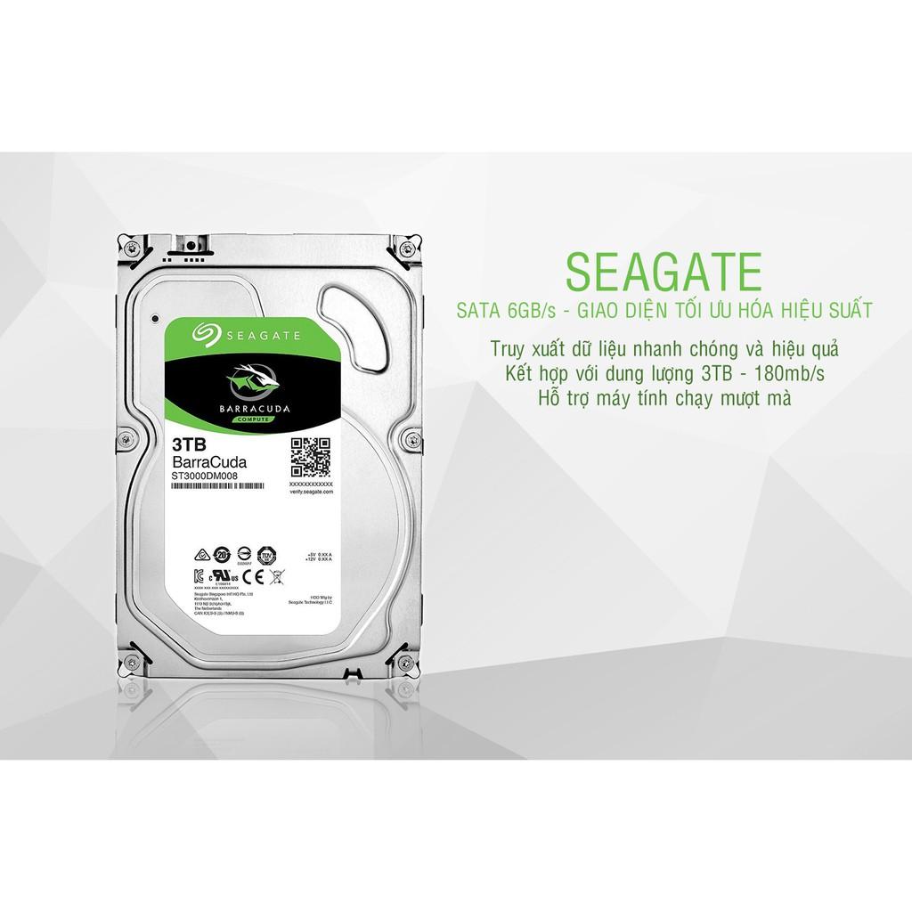 Ổ Cứng HDD Seagate BarraCuda - ST3000DM007