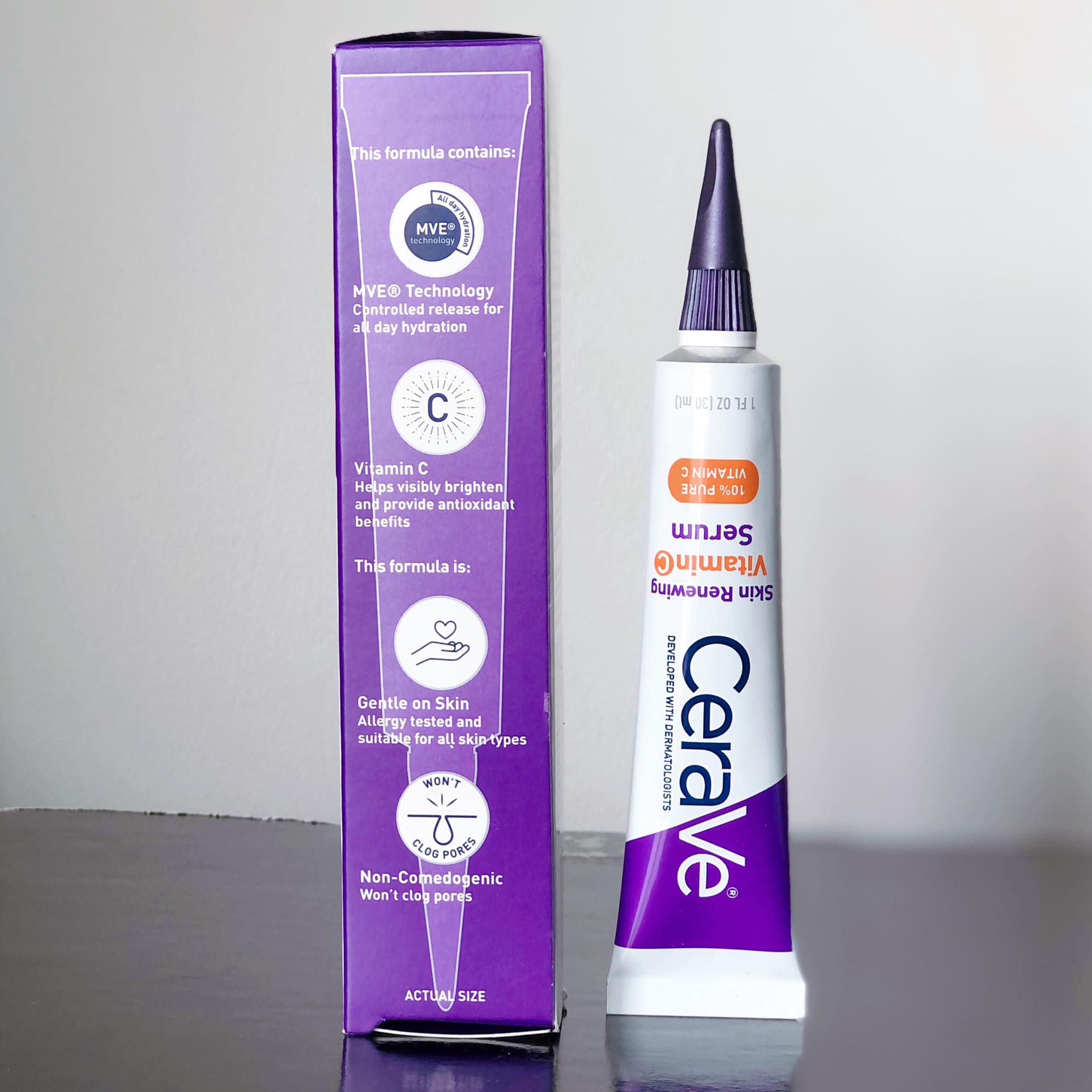 Serum sáng da mờ thâm CeraVe Skin Renewing 10% Vitamin C