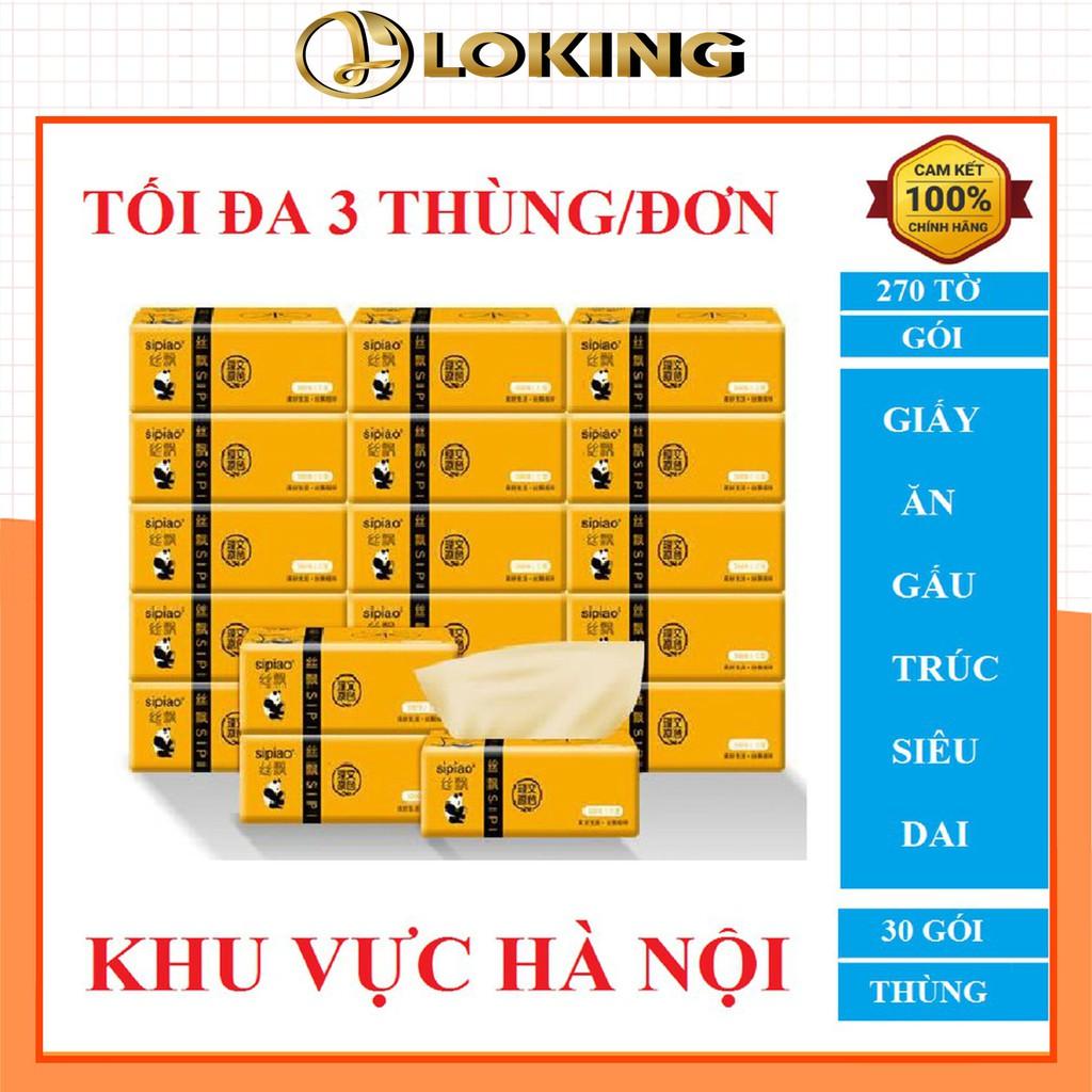 THÙNG 30 GÓI GIẤY ĂN GẤU TRÚC - hàng chuẩn xin