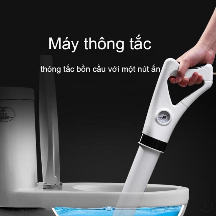 Máy thông tắc bồn cầu áp suất cao cao cấp