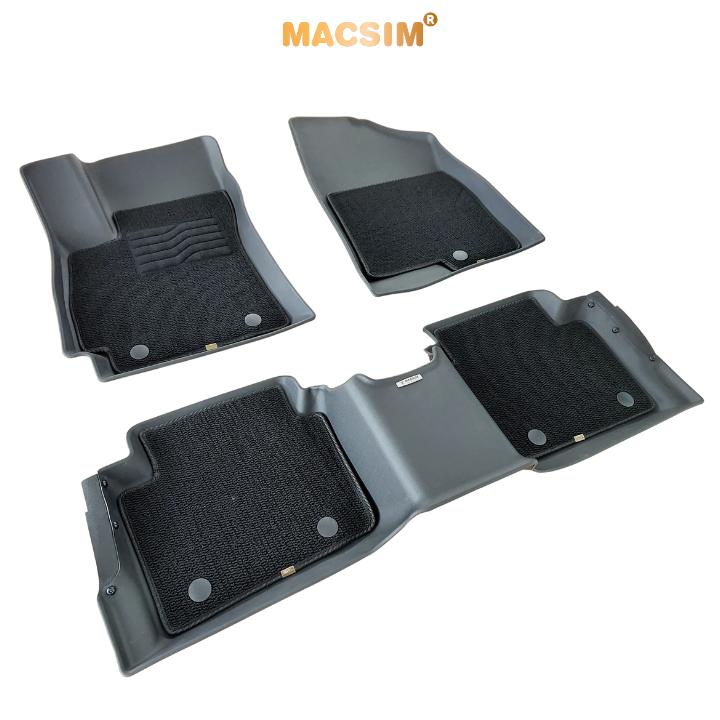 Thảm lót sàn 2 lớp sd3 Hyundai Kona 2018+ Nhãn hiệu Macsim ( Giảm giá nhưng chất lượng không giảm)