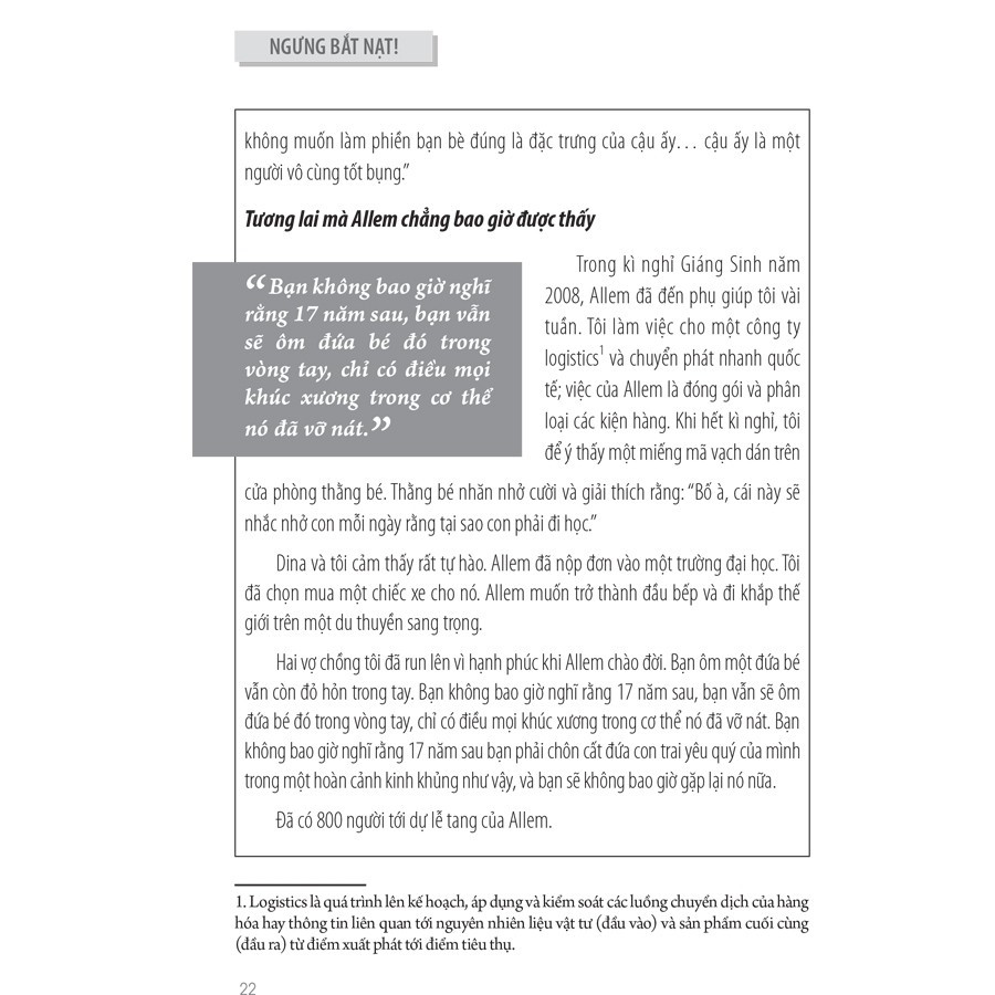 Sách- Ngưng Bắt Nạt - Cuốn Sách Thúc Đẩy Chúng Ta Cùng Nhau Hành Động