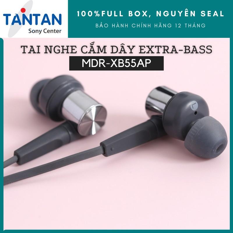 Tai nghe Cắm Dây Extrabass Sony MDR-XB55AP | Hàng chính hãng 