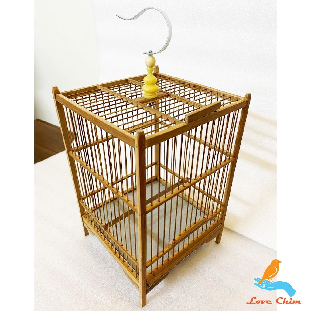 Khung lồng chim khuyên nan xử lý DABAMO kèm móc , Lồng chim hút mật - Khuyên dễ lắp