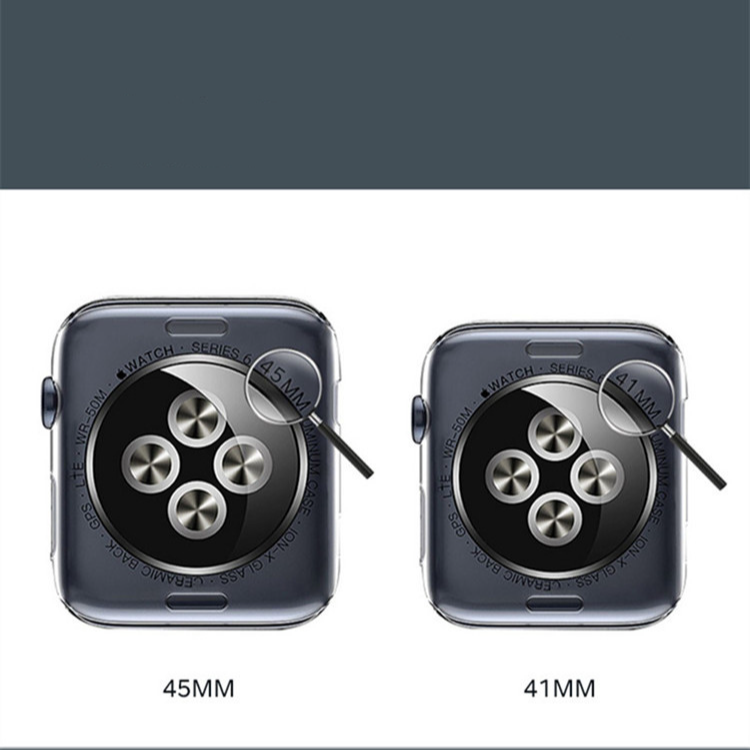 Hình ảnh Miếng dán màn hình GOR cho Apple Watch Series 7 / Apple Watch Series 8 / Apple Watch Series 9 Size 41mm / 45mm (Hộp 3 Miếng) - Hàng Nhập Khẩu