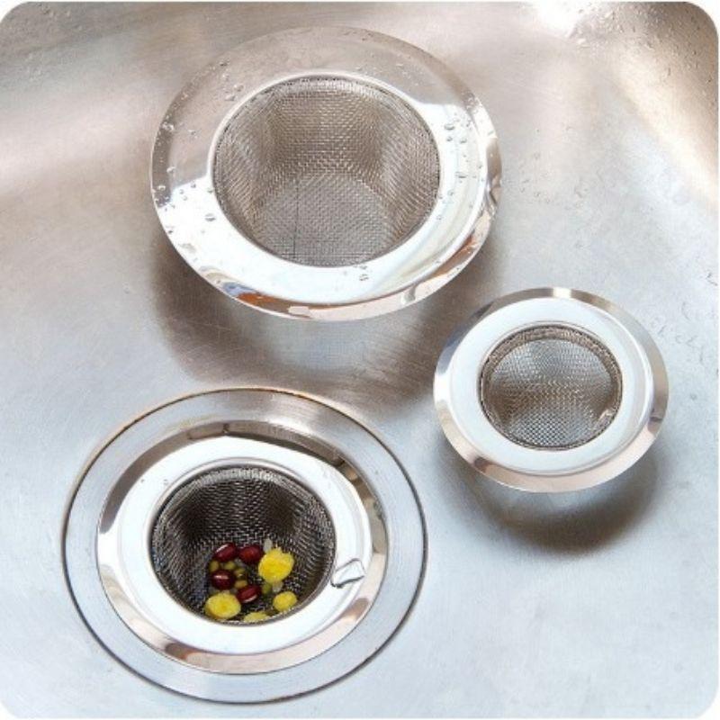 Nắp lưới inox lắp cho bồn rửa bát, ga thoát nước nhà tắm