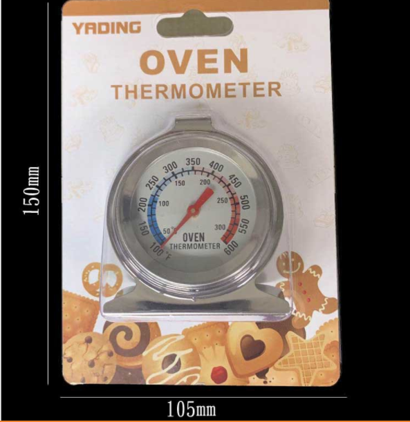 Nhiệt kế lò nướng - Oven Thermometer Từ 0 Đến 300 Độ C Độ Chính Xác Cao